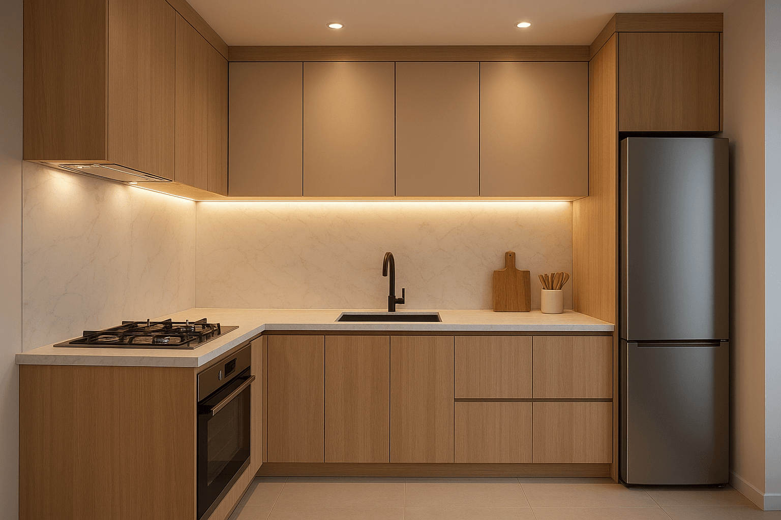 cozinha pequena planejada vale a pena