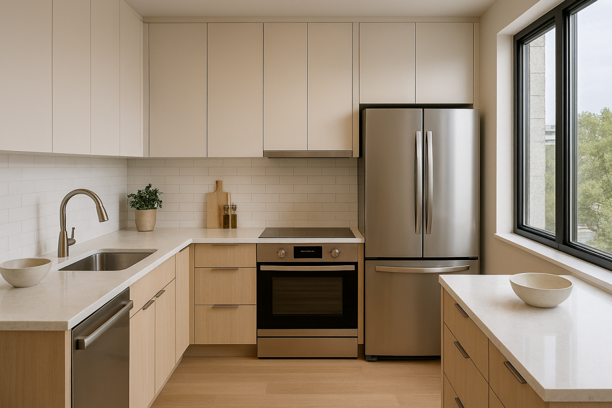 cozinha pequena planejada moderna e funcional