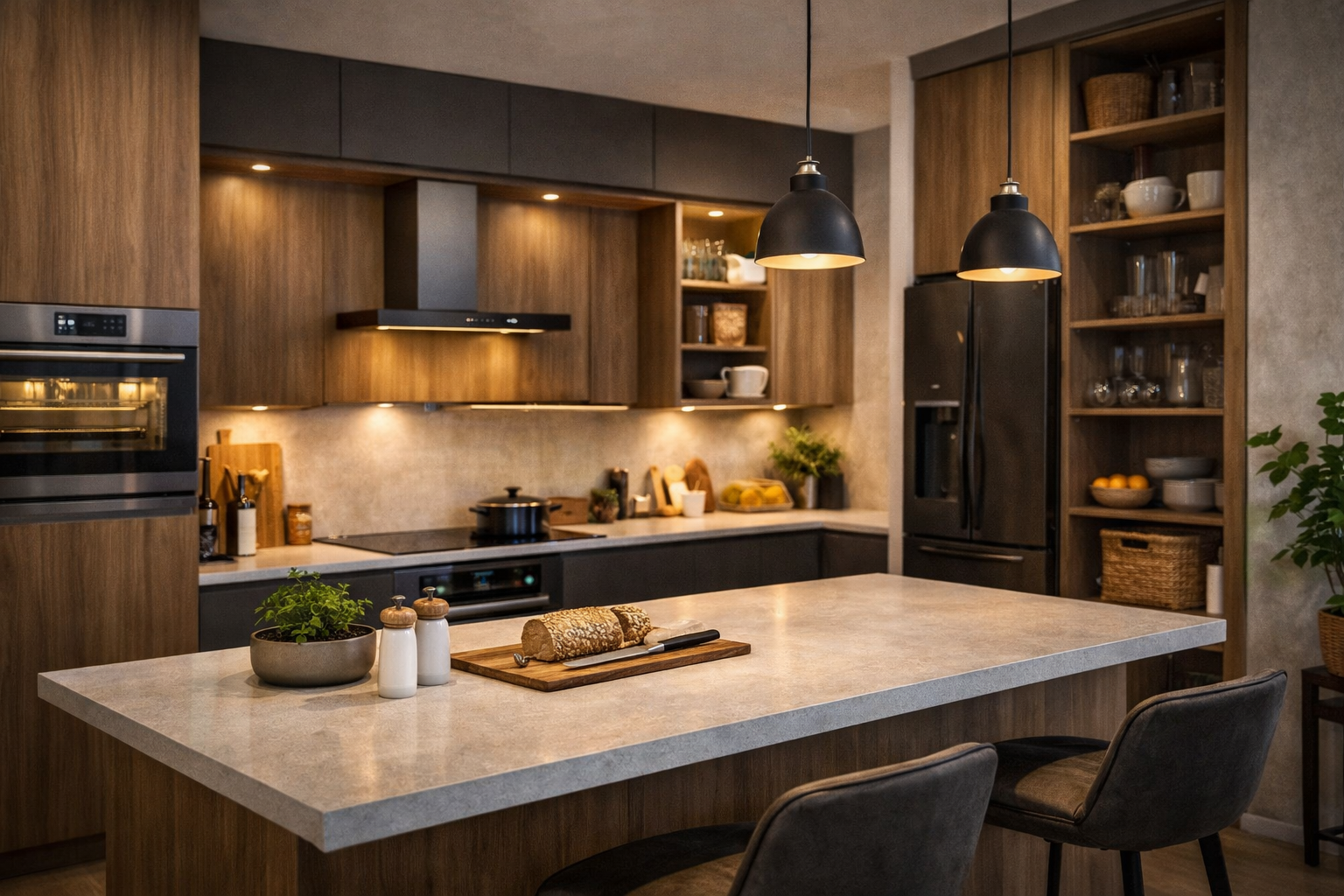 11 Tendências de Cozinha 2026: Guia Completo - Minha Cozinha Ideal