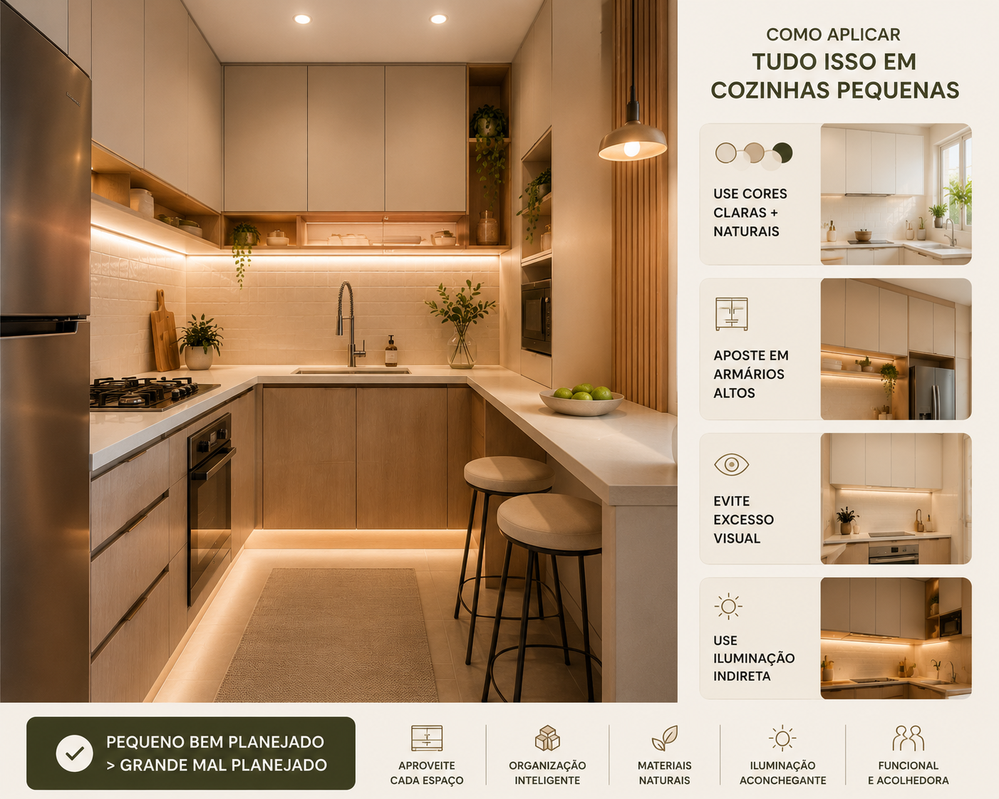 11 Tendências de Cozinha 2026: Guia Completo - Minha Cozinha Ideal